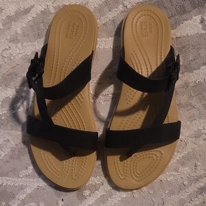 CROCS Black Sandals